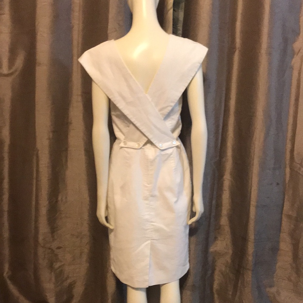 Vintage White Sheath Dress